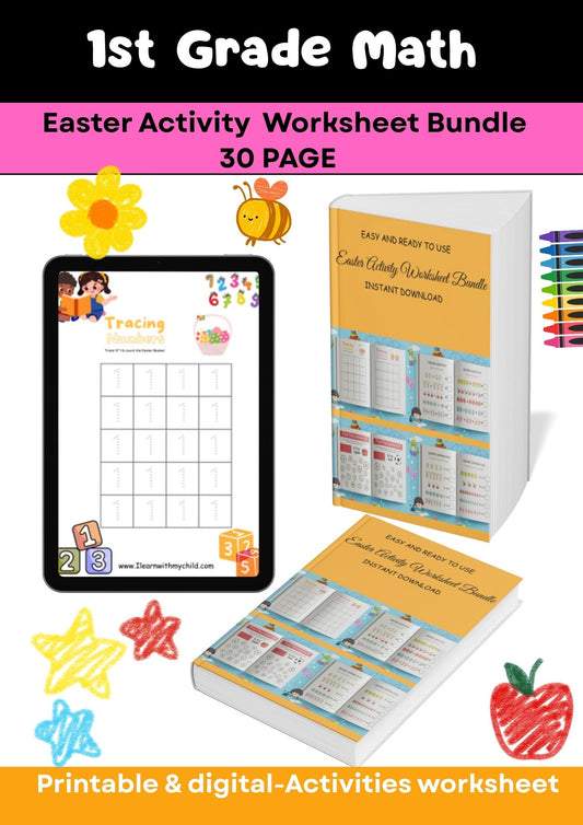 Grade 1 – Math Worksheets Mega Bundle