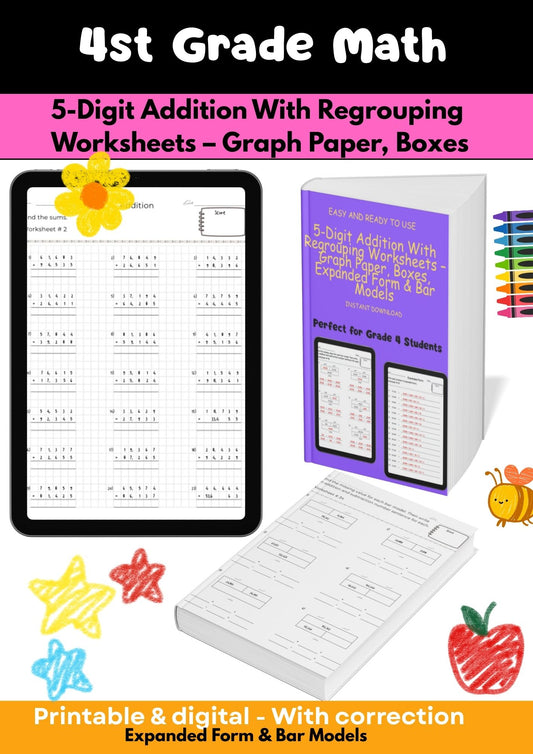 Grade 4 – Advanced Math Worksheets Collection
