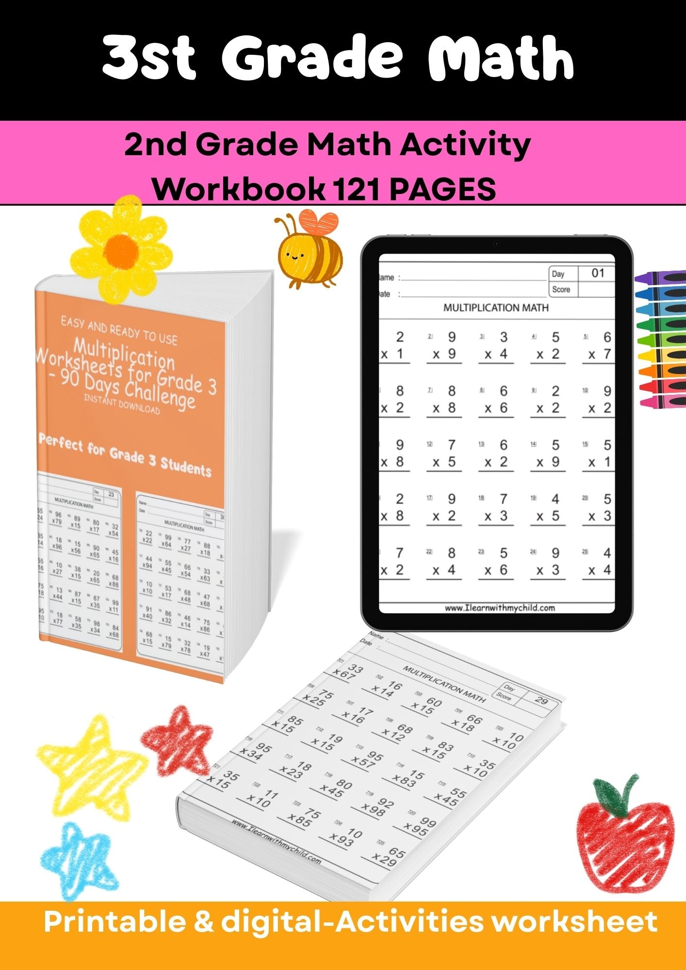 Grade 3 – Complete Math Learning Pack