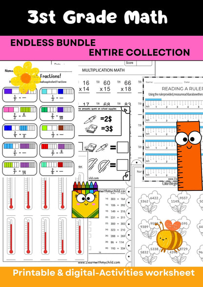 Grade 3 – Complete Math Learning Pack
