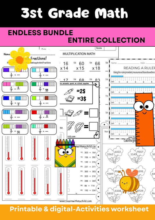 Grade 3 – Complete Math Learning Pack