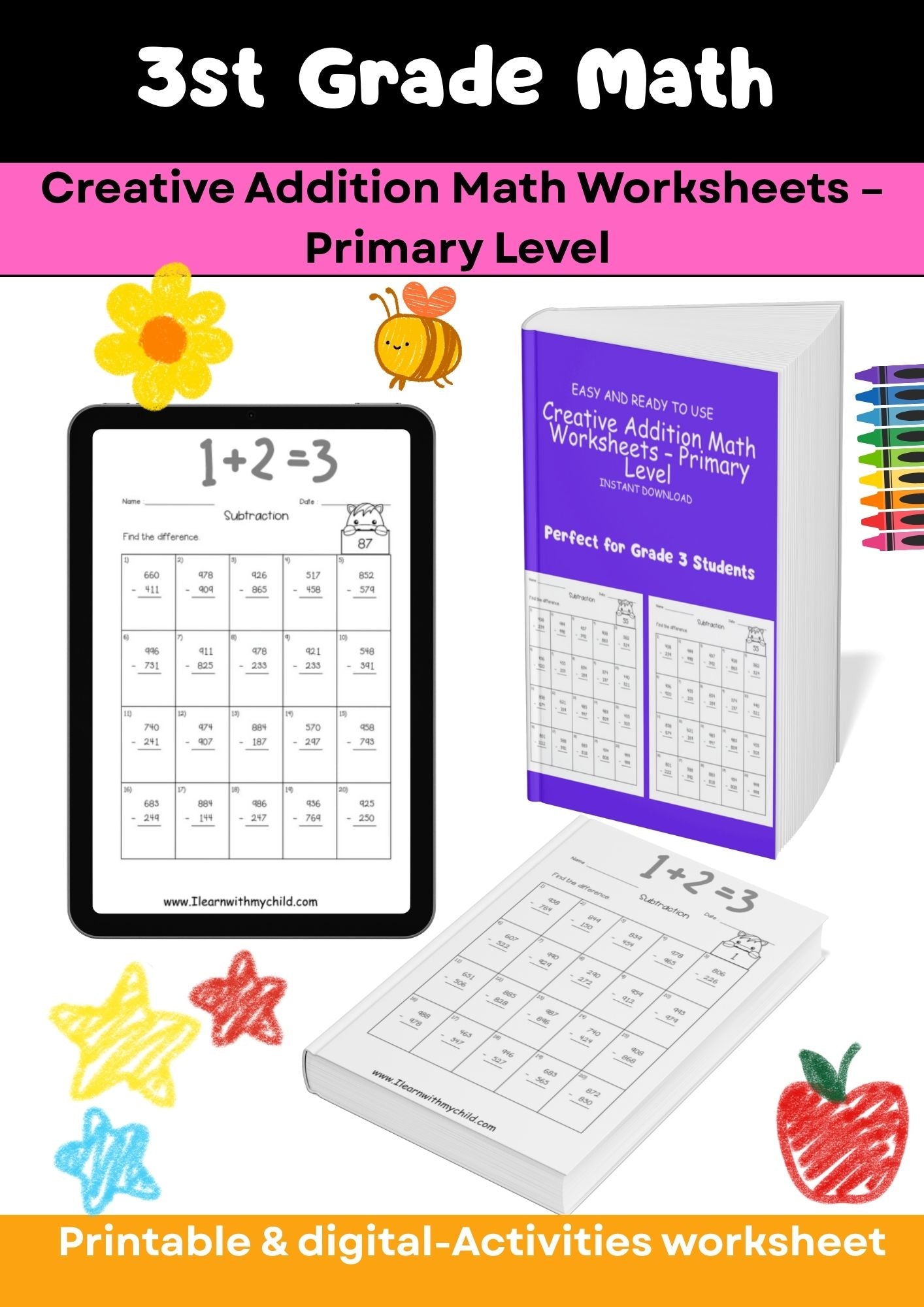 Grade 3 – Complete Math Learning Pack