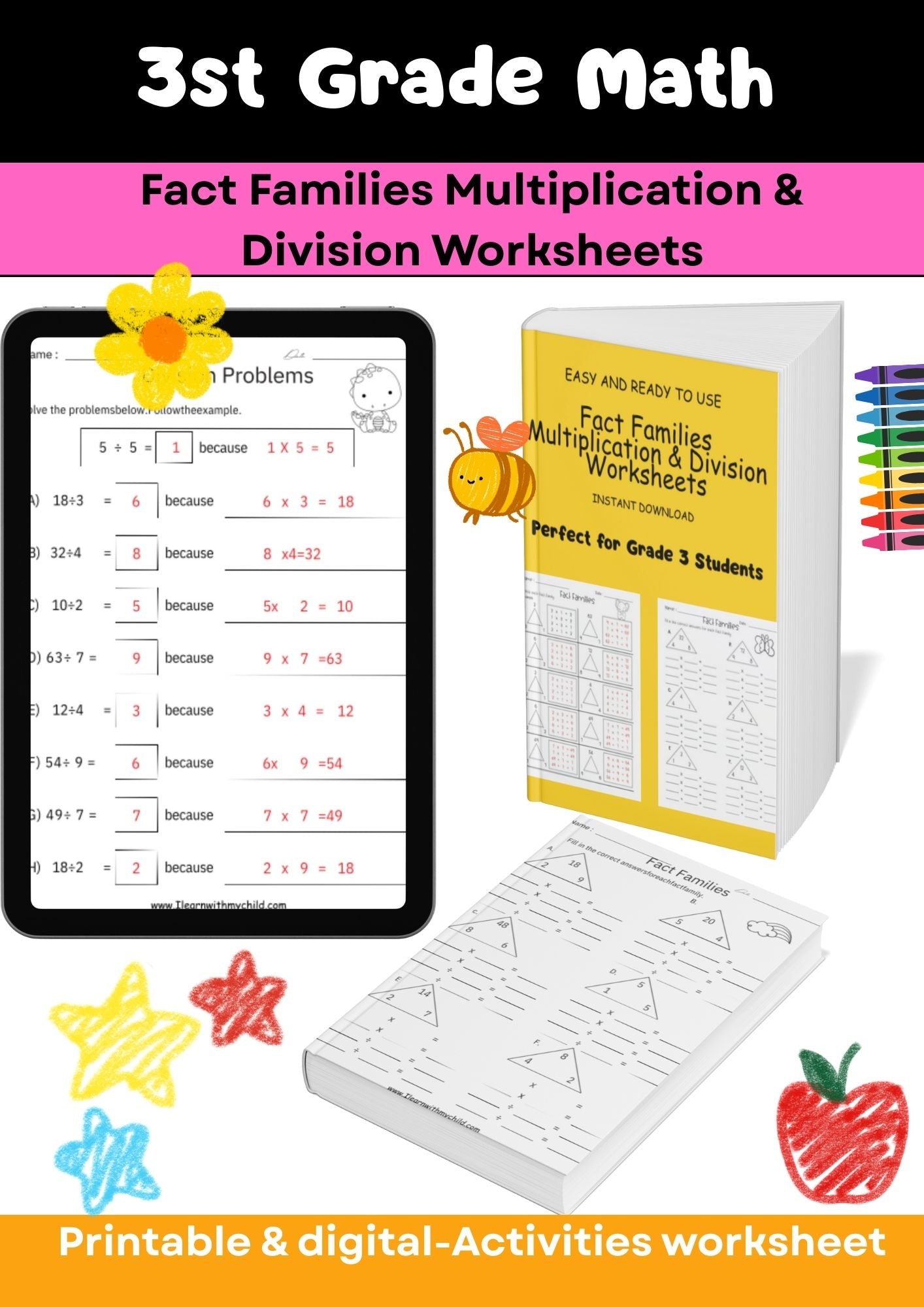 Grade 3 – Complete Math Learning Pack