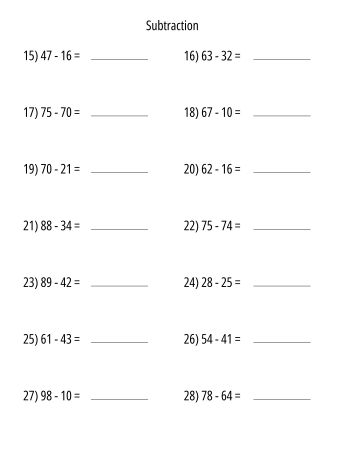 Addition & Subtraction Mega Pack