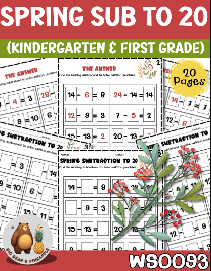 🍂🎃❄️ Seasonal Math Fun Pack – Halloween Worksheets Bundle