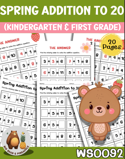 🍂🎃❄️ Seasonal Math Fun Pack – Halloween Worksheets Bundle