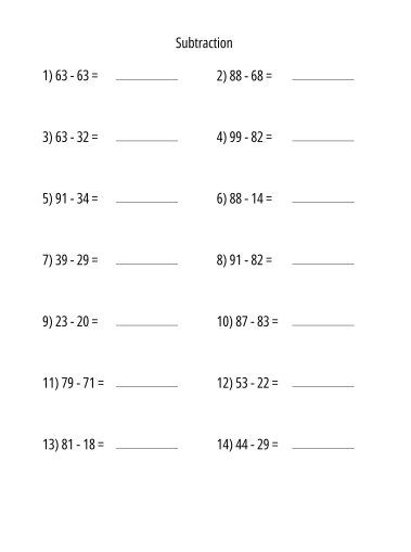 Addition & Subtraction Mega Pack