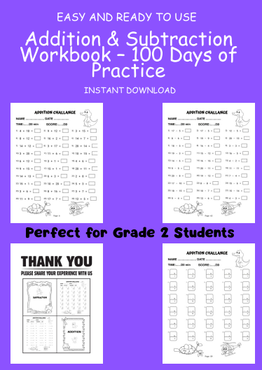Addition & Subtraction Mega Pack