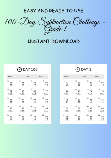 Addition & Subtraction Mega Pack